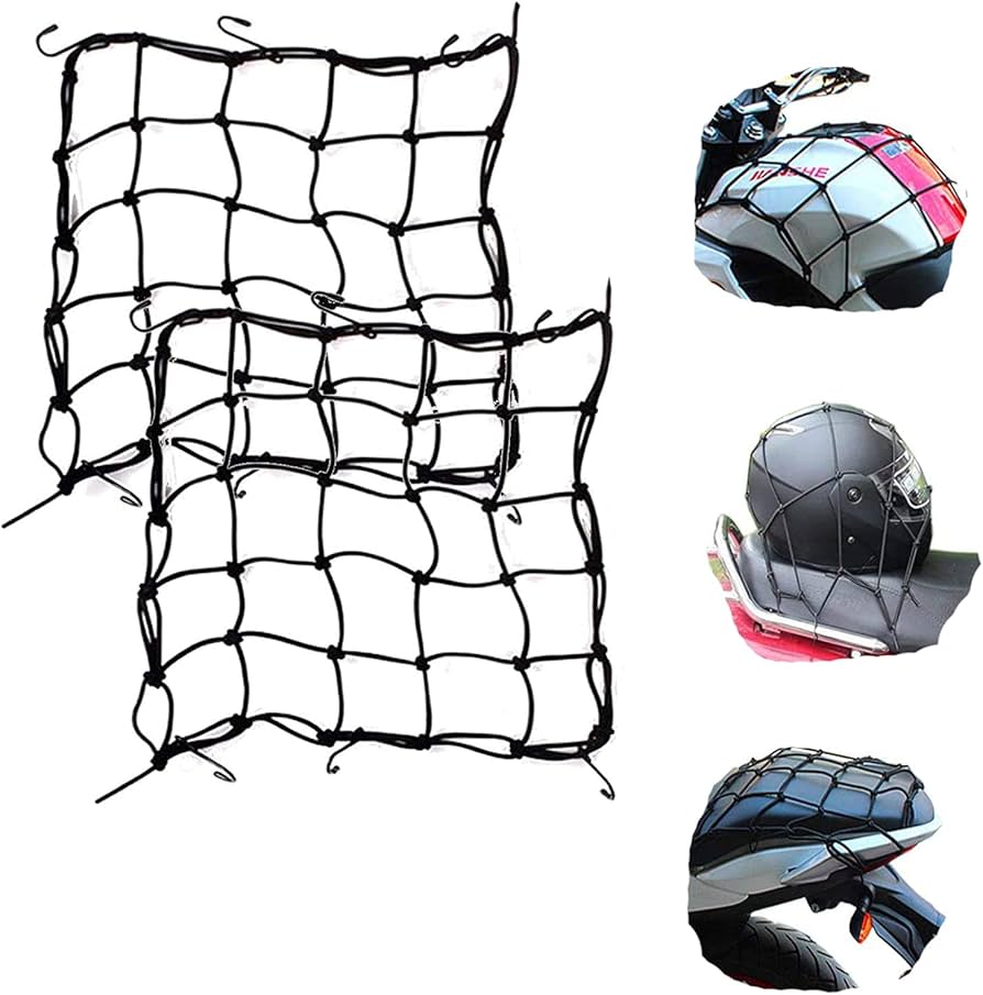 Elastic Bike Cargo Net – Secure Stretch Storage Holder